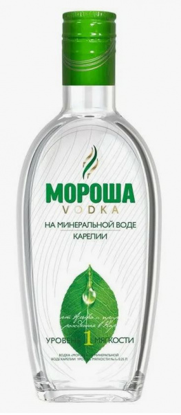 Водка Мороша Уровень мягкости №1 40% 0,25л