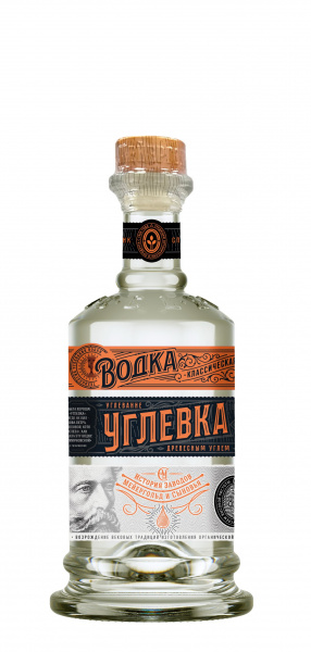 Водка Углёвка Купаж №1 40% 0,25л