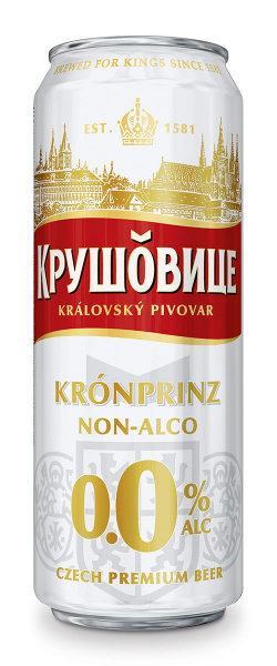 Пивной напиток Крушовице Нон-алко безалкогольный пастеризованный <0,5% 0,43л