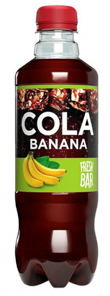 Напиток Fresh Bar Кола Банан газированный 0,48л пэт