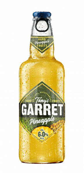 Напиток пивной Tony's Garret Pineapple 0,4л стекло