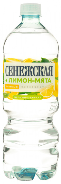Напиток Сенежская Плюс Лимон-Мята 1л негаз пэт