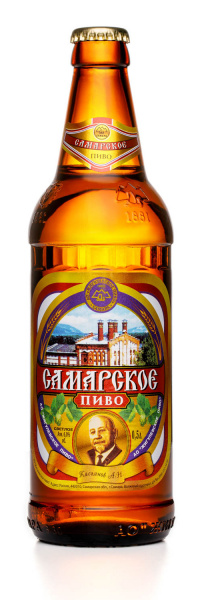 Пиво Жигулевское Самара светлое 4,5% 0,5л стекло