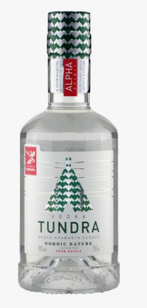 Водка Tundra Nordic Nature Водка Крайнего Севера 40% 0,7л