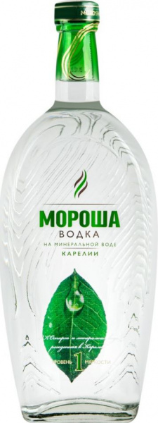 Водка Мороша Уровень мягкости №1 40% 0,1л