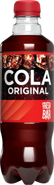 Напиток Fresh Bar Кола ориджинал газированный 0,48л пэт