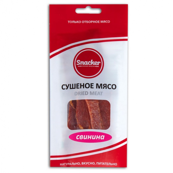 Свинина сушеная Snacker 50гр