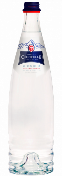 Вода Кристель (Cristelle) 0,75л негаз стекло
