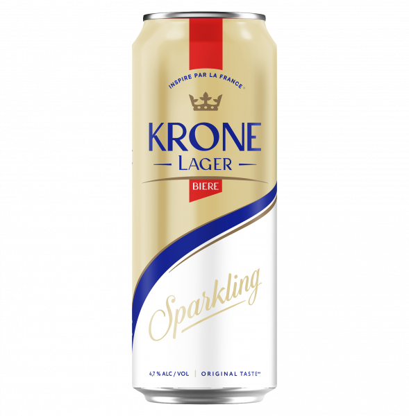 Пиво Krone Lager Biere (Крон Лагер Бьер) 4,7% 0,45л ж/б