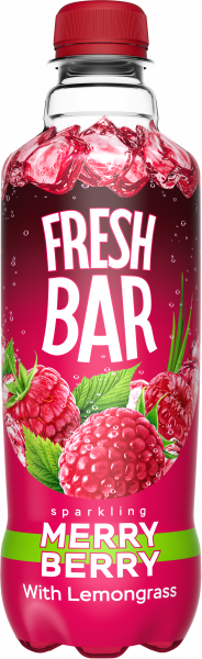 Напиток Fresh Bar Мэрри Бэрри газированный 0,48л пэт