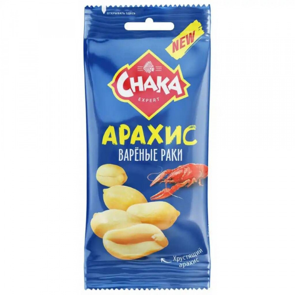 Арахис Chaka (Чака) со вкусом вареных раков 50г