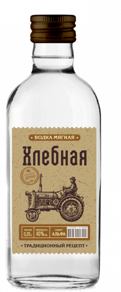 Водка Хлебная 40% 0,25л