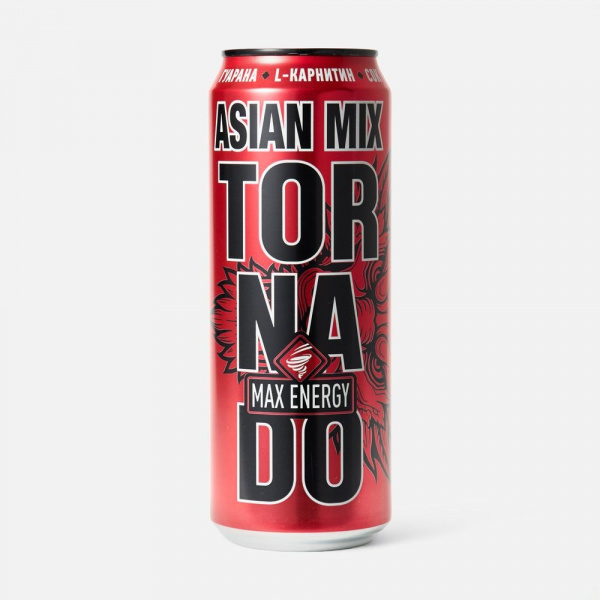 Напиток тонизирующий Tornado Max Asian mix 0,45л ж/б