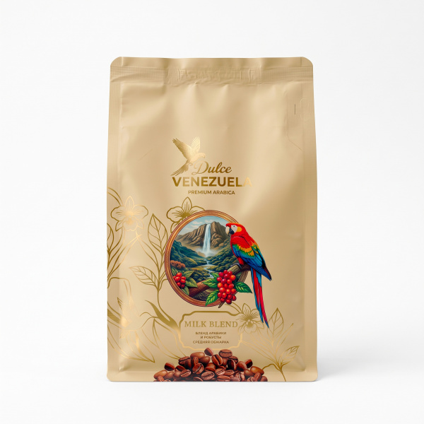 Кофе в зернах Dulce Venezuela Milk Blend 250гр