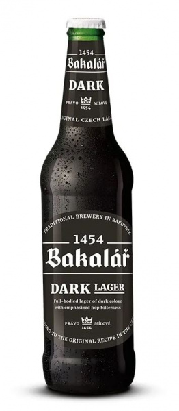 Пиво Bakalar (Бакалар) темное 3,8% 0,5л стекло