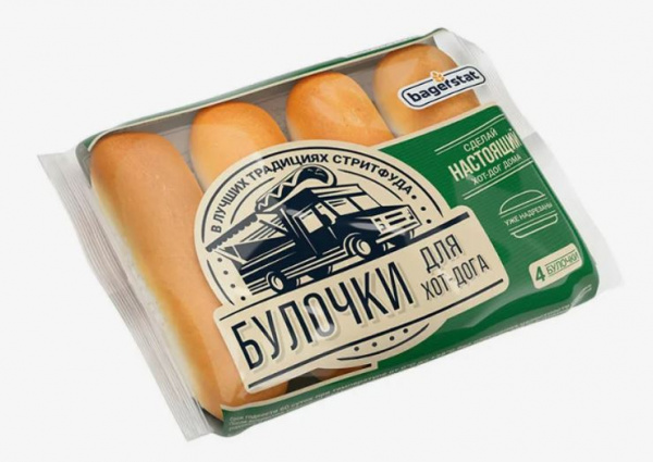 Булочка Bagerstat для хот-дога 240гр