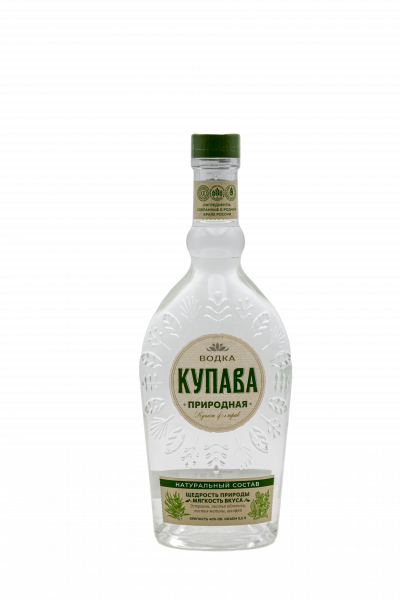 Водка Купава Природная 40% 0,5л